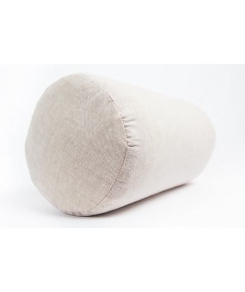 Ankle roller made of linen 15x32 cm, gray