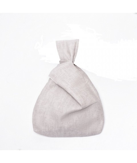 Linen bag, gray