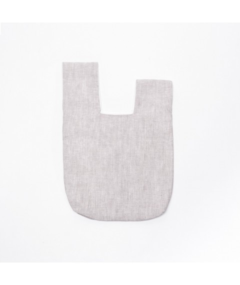 Linen bag, gray
