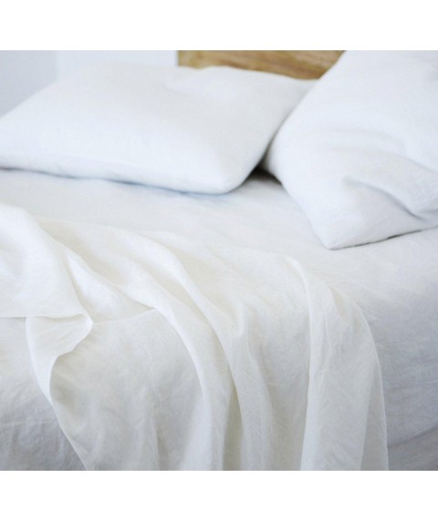 Linen bedding LinTex 175x215 White