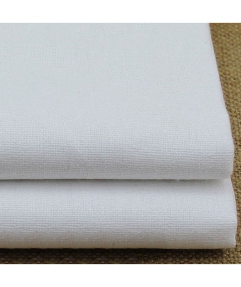 Льняная простынь ЛинТекс 145х215 Белая