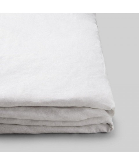 Льняная простынь ЛинТекс 200х220 Белая