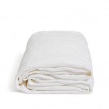 Льняной пододеяльник ЛинТекс 145х215 Белый