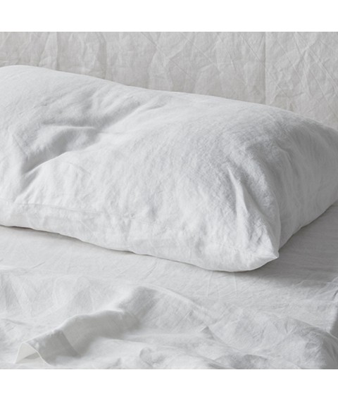 Linen pillowcase LinTex 35x80 White