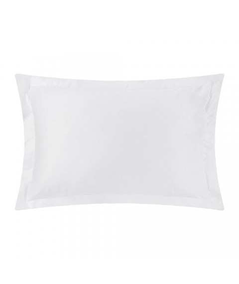 Наволочка льняная Оксфордская ЛинТекс 50х70 Белая