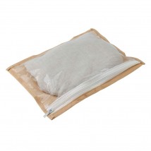 Подушка-грелка с  сменами льна, 20х20 см, серая
