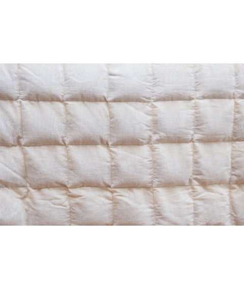 Anti-decubitus mattress (flax seeds) size 70x190 cm, cream