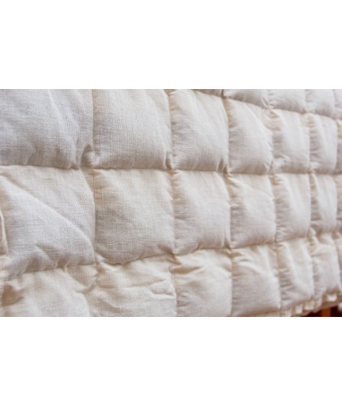 Anti-decubitus mattress (flax seeds) size 70x190 cm, cream