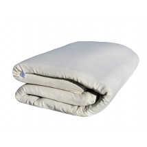 Mattress Topper Lintex (winter/summer) 70x190x3 cm, cotton fabric, cream