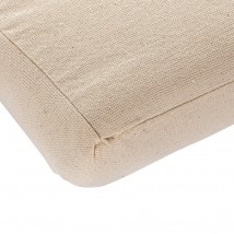 Cotton cover for a children's mattress, 70x140x5 cm, cream