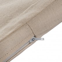 Cotton cover for a children's mattress, 70x140x20 cm, cream