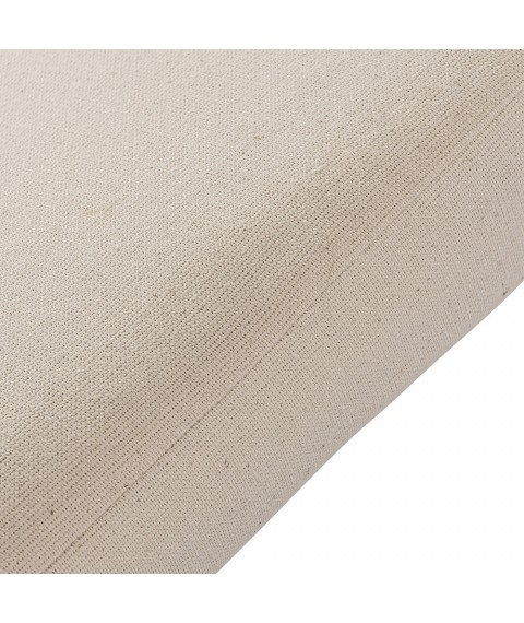 Cotton cover for children's mattress, 60x120x5 cm, cream