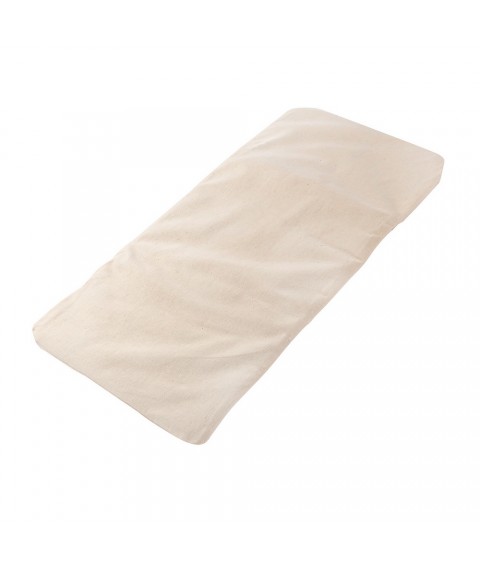 Linen mattress for stroller 35x80 cm, cream