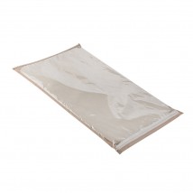 Льняная подушка в кроватку 35х55 см., кремовая