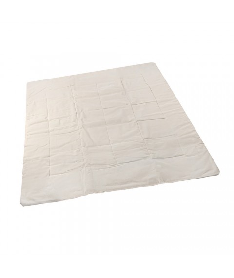 Linen baby blanket 90x120 cm, cream