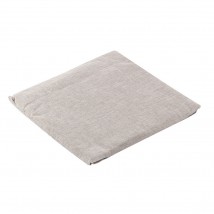 Stroller pillow (linen fabric) size 35x35 cm, gray