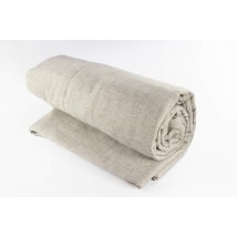 Одеяло льняное (ткань лен) размер 110х140 см, серое