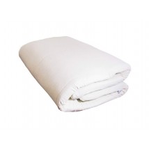 Mattress Topper Lintex (winter/summer) 110x190x3 cm, cotton fabric, cream