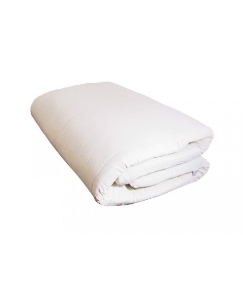 Mattress Topper Lintex (winter/summer) 120x190x3 cm, cotton fabric, cream