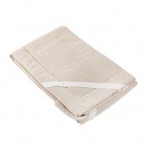 Natural linen mattress cover 70x140 cm, cream