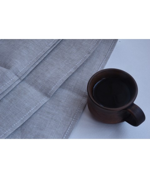 Linen towel 70x150 cm, gray