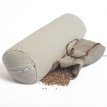 Массажный валик с семенами горчицы Lintex 10х50 см