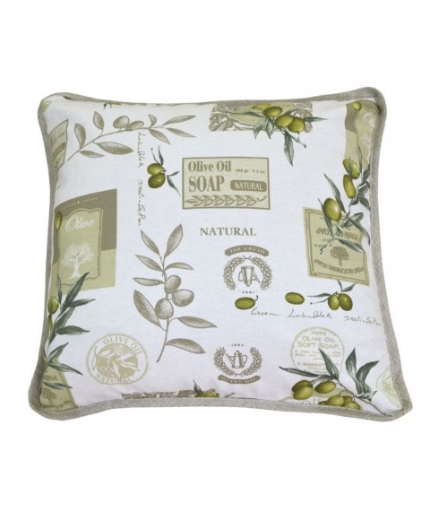 Decorative pillowcase Living olive