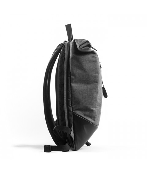 Рюкзак GIN CRUSADER меланж темно-серый (160067)