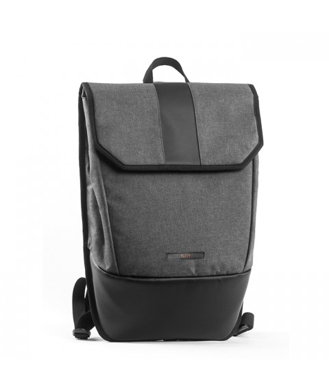Backpack GIN ARK melange dark gray (170069)