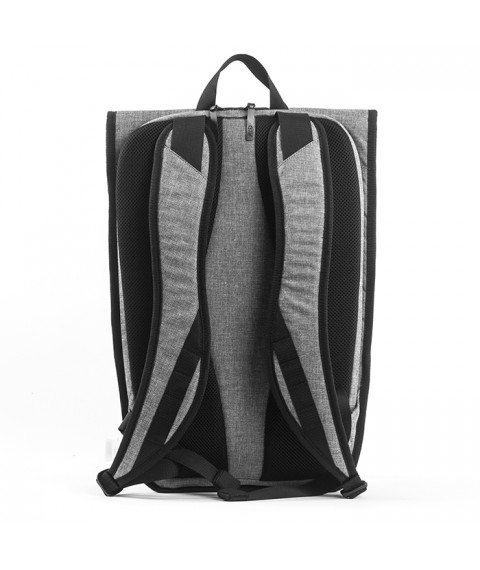 Рюкзак GIN ARK меланж светло-серый (170068)