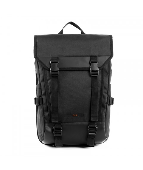Рюкзак GIN Форестер со стяжками черный (350131)