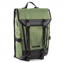 Backpack GIN Forester with zip ties olive (350133)