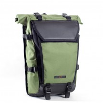 Backpack GIN Aviator with zip ties olive (360129)