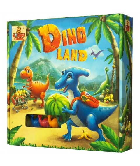 Настільна гра «Dino LAND» , БомбатГейм ( 4820172800224 )