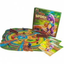 Board game for children "Dino SPORT", BombatGame (4820172800231)