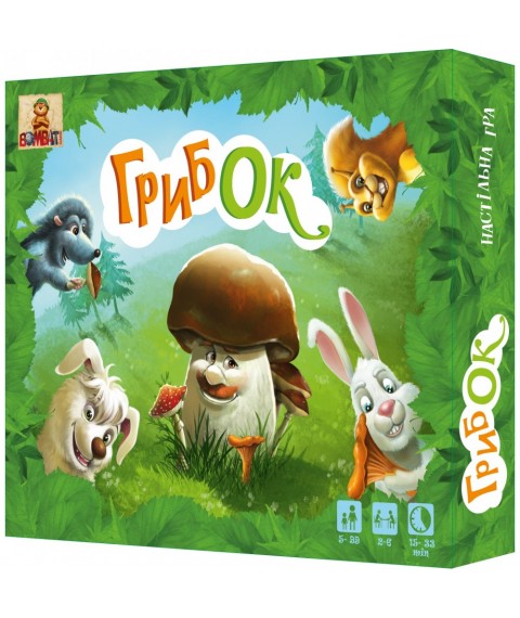 Card game "Mushroom & apos; OK", BombatGame (4820172800170)