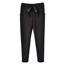 Black knitted trousers (brushed/unbrushed)