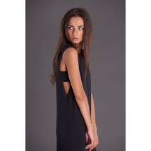 Black dress with inserts