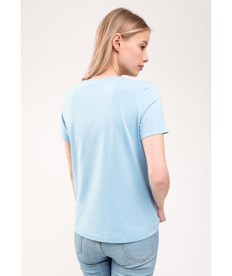 Blue T-shirt with pineapple