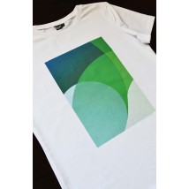 T-shirt with green print