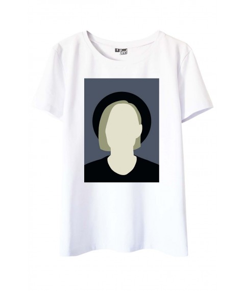 Selena white print T-shirt