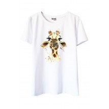 T-Shirt mit einer Giraffe