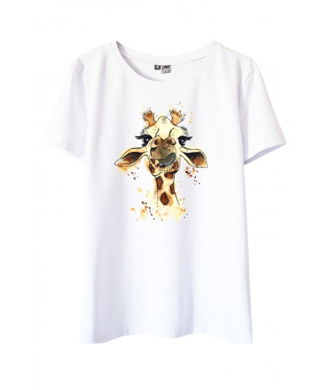 T-Shirt mit einer Giraffe