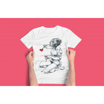 T-shirt Drawing Love
