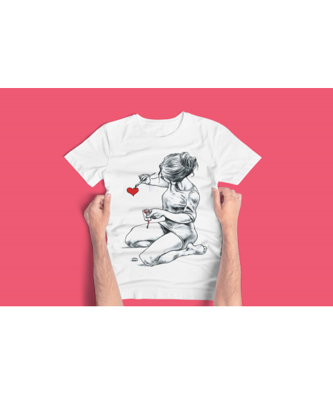 T-shirt Drawing Love