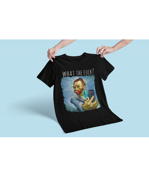 T-shirt Van Gogh What the Fuck?