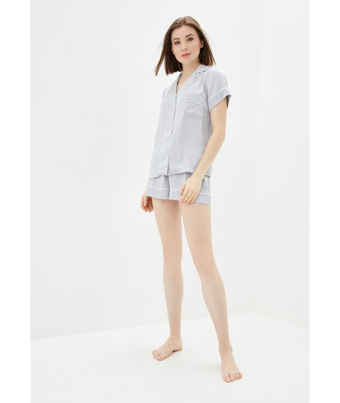 Satin pajamas with shorts