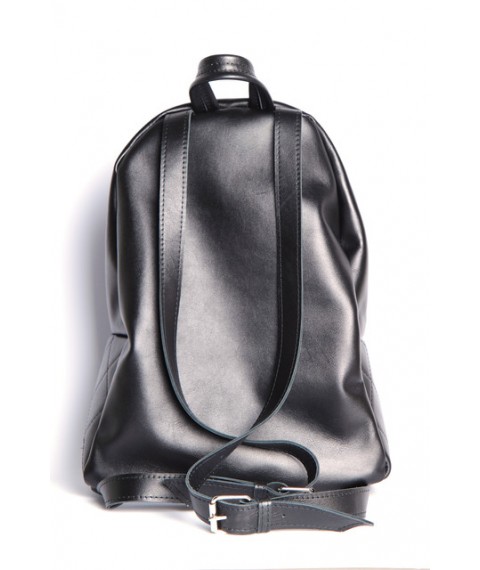 Handmade leather backpack Bagster (STEG1BL)