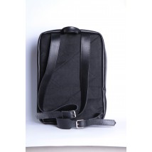 Bagster backpack from handmade genuine leather (MULTI1BPBL)