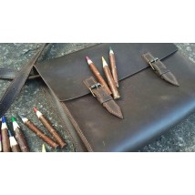 Handmade Genuine Leather Bagster Bag (MSB2BR)